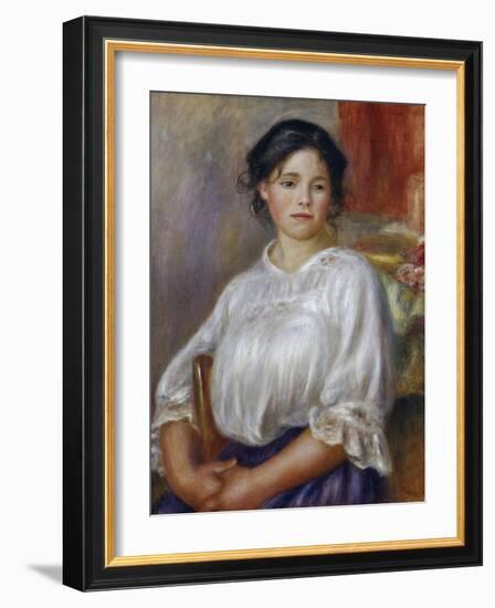 Helene Bellon, c.1909-Pierre-Auguste Renoir-Framed Giclee Print