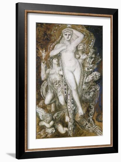 Hélène glorifiée-Gustave Moreau-Framed Giclee Print