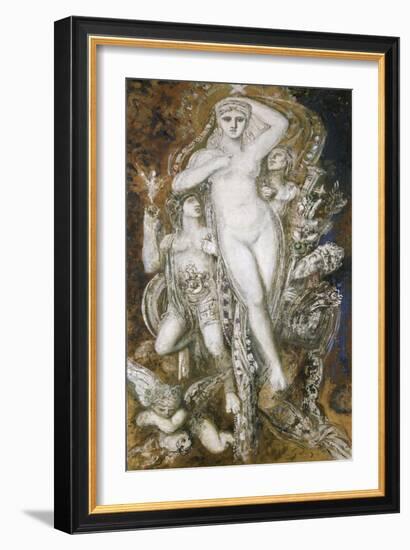 Hélène glorifiée-Gustave Moreau-Framed Giclee Print