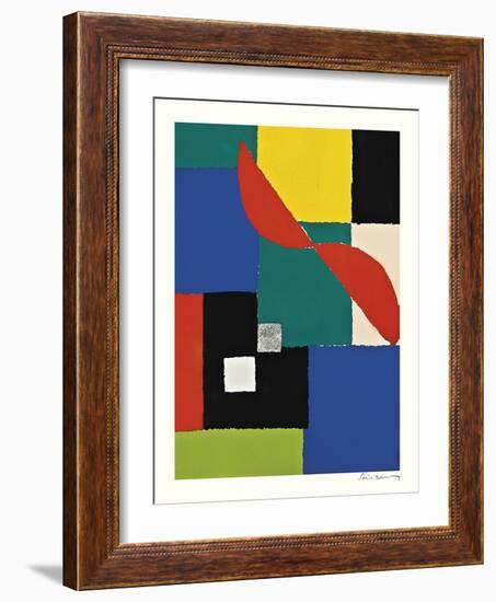 Hélice Rouge-Sonia Delaunay-Framed Giclee Print