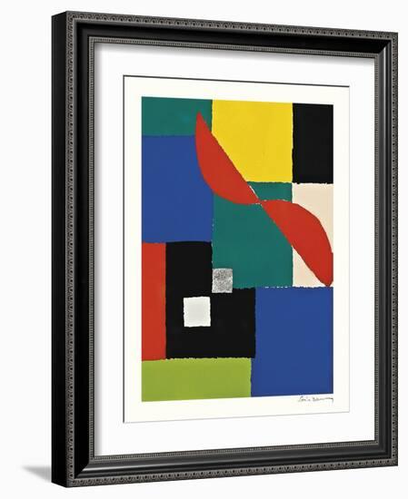 Hélice Rouge-Sonia Delaunay-Framed Giclee Print
