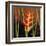 Heliconias En Naranja II-Patricia Pinto-Framed Art Print