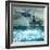 Helicopter Approaches an Oil Rig-Angus Mcbride-Framed Giclee Print