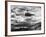 Helicopter Flying in Unidentified Location-Margaret Bourke-White-Framed Premium Photographic Print