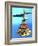 Helicopter Flying Machine, Artwork-Christian Darkin-Framed Photographic Print