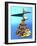 Helicopter Flying Machine, Artwork-Christian Darkin-Framed Photographic Print