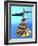 Helicopter Flying Machine, Artwork-Christian Darkin-Framed Photographic Print