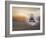 Helicopter over Water-Whoartnow-Framed Giclee Print