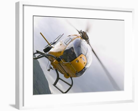 Helicopter Tour at Sognefjord, Norway-Russell Young-Framed Photographic Print