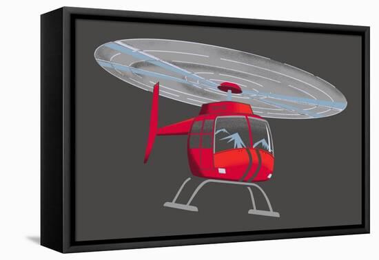 Helicopter-null-Framed Premier Image Canvas