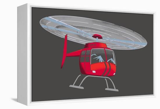 Helicopter-null-Framed Premier Image Canvas