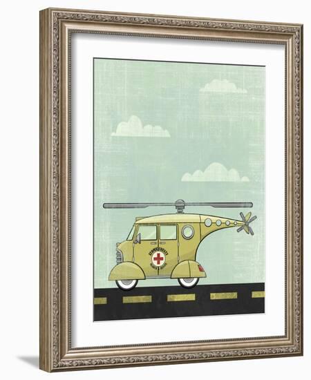 Helicopter-Michael Murdock-Framed Giclee Print