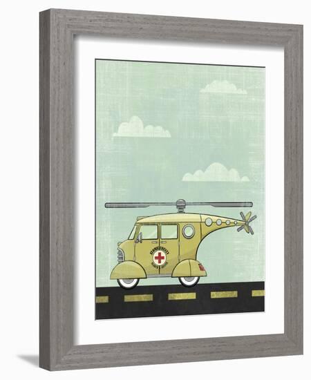 Helicopter-Michael Murdock-Framed Giclee Print