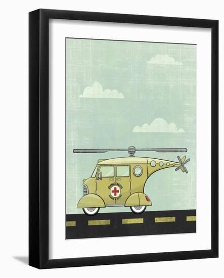 Helicopter-Michael Murdock-Framed Giclee Print