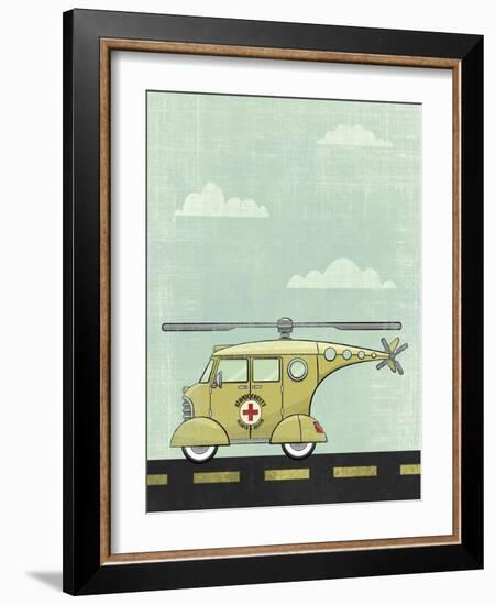 Helicopter-Michael Murdock-Framed Giclee Print