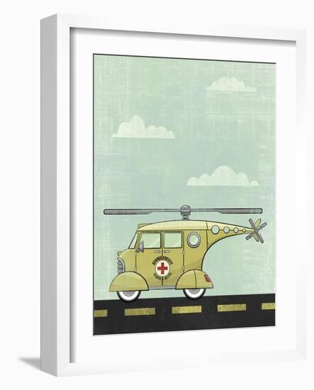 Helicopter-Michael Murdock-Framed Giclee Print