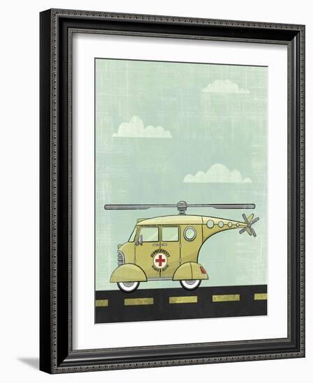 Helicopter-Michael Murdock-Framed Giclee Print