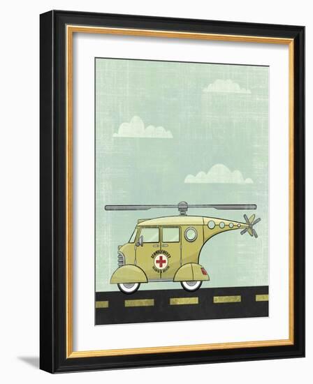 Helicopter-Michael Murdock-Framed Giclee Print