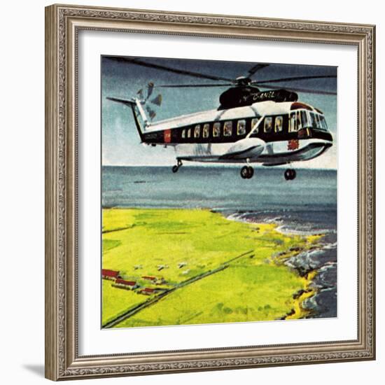 Helicopter-Wilf Hardy-Framed Giclee Print