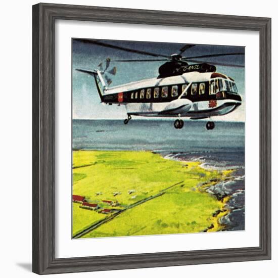 Helicopter-Wilf Hardy-Framed Giclee Print