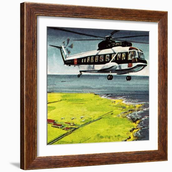 Helicopter-Wilf Hardy-Framed Giclee Print