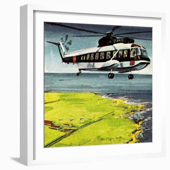 Helicopter-Wilf Hardy-Framed Giclee Print