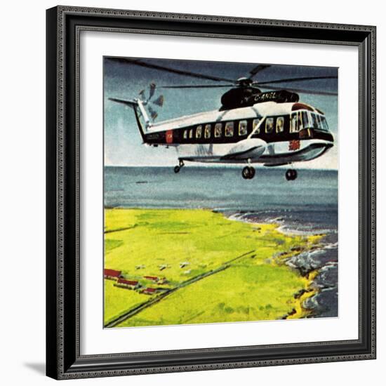 Helicopter-Wilf Hardy-Framed Giclee Print