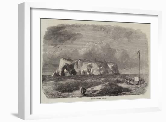 Heligoland-null-Framed Giclee Print