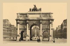 Carousal Triumphal Arch and Monument Gambetta-Helio E. Ledeley-Stretched Canvas