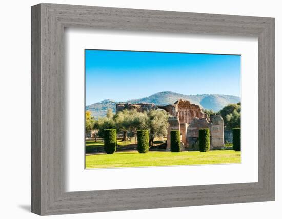 Heliocaminus Baths, Hadrian's Villa, Tivoli, Province of Rome-Nico Tondini-Framed Photographic Print