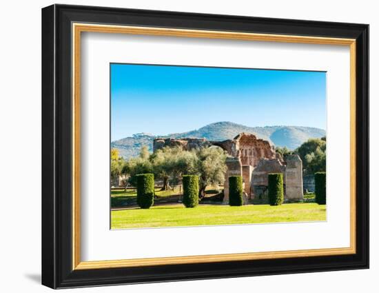 Heliocaminus Baths, Hadrian's Villa, Tivoli, Province of Rome-Nico Tondini-Framed Photographic Print