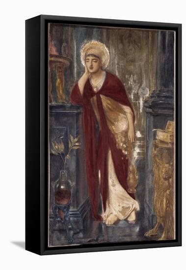 Heliogabalus, High Priest of the Sun-Simeon Solomon-Framed Premier Image Canvas