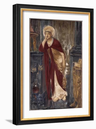 Heliogabalus, High Priest of the Sun-Simeon Solomon-Framed Giclee Print