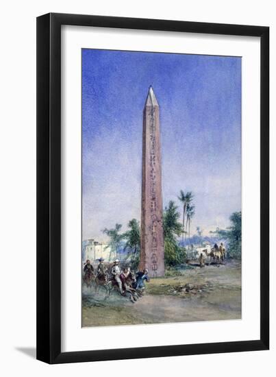 Heliopolis, 1878-William Simpson-Framed Giclee Print