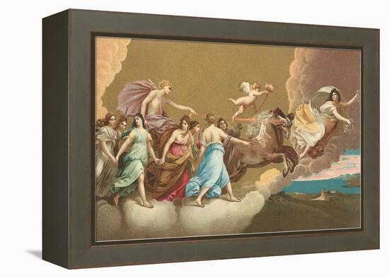 Helios with Sun Chariot-null-Framed Stretched Canvas