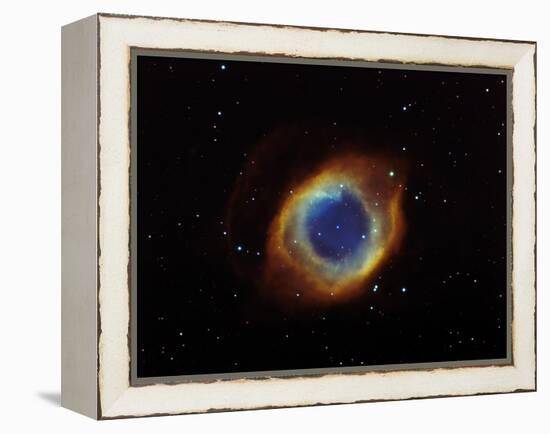 Helix Nebula in Aquarius (NGC 7293)-Stocktrek Images-Framed Premier Image Canvas