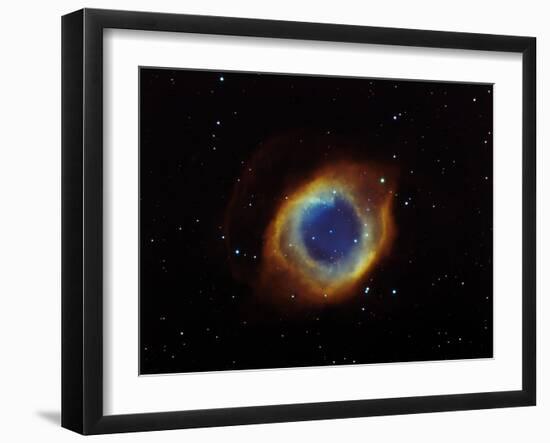 Helix Nebula in Aquarius (NGC 7293)-Stocktrek Images-Framed Photographic Print