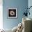 Helix Nebula, Infrared Spitzer Image-null-Framed Premium Photographic Print displayed on a wall