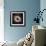 Helix Nebula, Infrared Spitzer Image-null-Framed Premium Photographic Print displayed on a wall