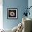 Helix Nebula, Infrared Spitzer Image-null-Framed Premium Photographic Print displayed on a wall