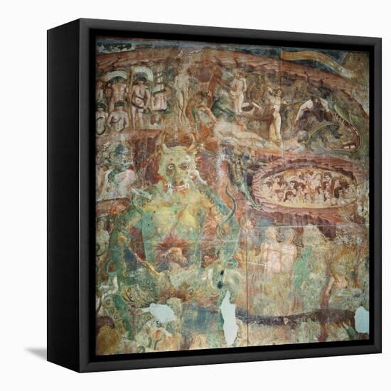 Hell, 1360-70-Master of the Triumph of Death-Framed Premier Image Canvas