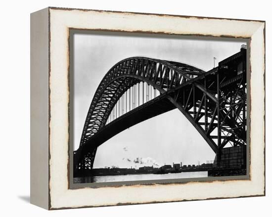 Hell Gate Arch Bridge, New York-null-Framed Premier Image Canvas