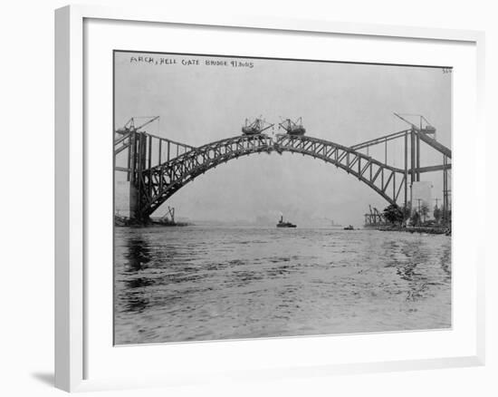 Hell Gate Bridge, New York-null-Framed Photographic Print