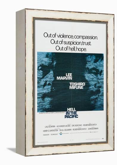 Hell In the Pacific, 1968, Directed by John Boorman-null-Framed Premier Image Canvas