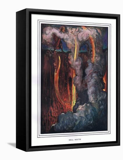 Hell Mouth-John Byam Liston Shaw-Framed Premier Image Canvas