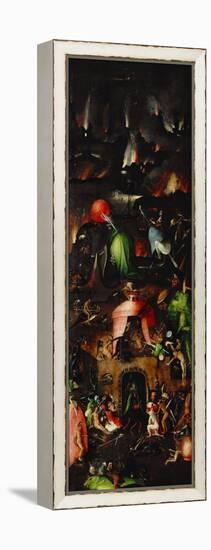 Hell, Right Wing of the Last Judgment Triptych-Hieronymus Bosch-Framed Premier Image Canvas