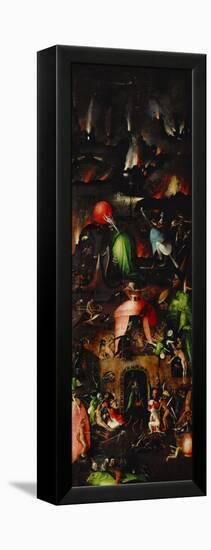 Hell, Right Wing of the Last Judgment Triptych-Hieronymus Bosch-Framed Premier Image Canvas