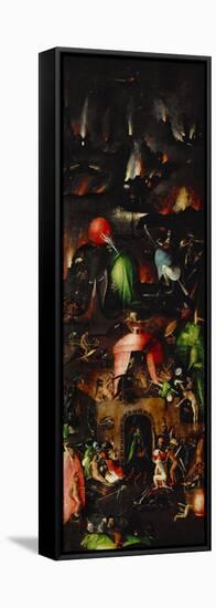 Hell, Right Wing of the Last Judgment Triptych-Hieronymus Bosch-Framed Premier Image Canvas