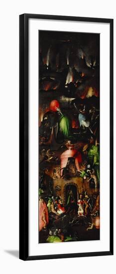 Hell, Right Wing of the Last Judgment Triptych-Hieronymus Bosch-Framed Giclee Print