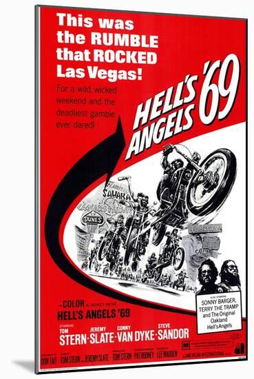 Hell's Angels '69, 1969-null-Mounted Art Print